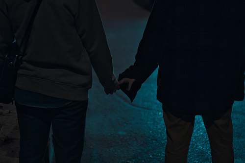 holding hands two person holding hands each other human